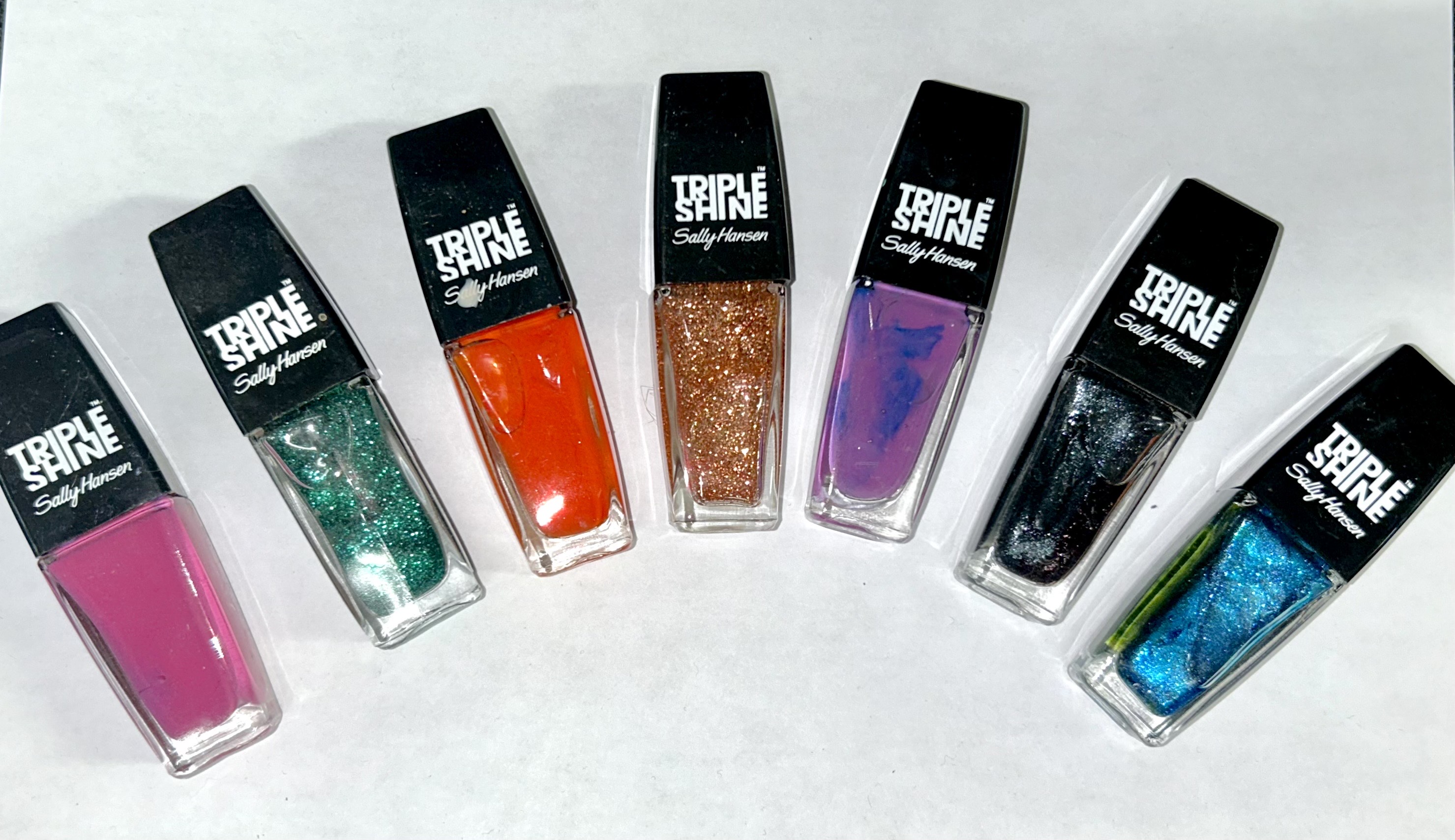 Sally Hansen nail polish mix